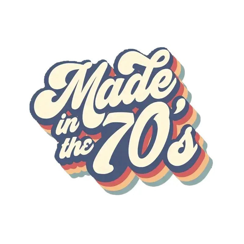 Made in the 70’s – Retro Throwback Tee