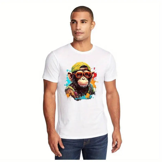 Graffiti Chimp – Color Splash Street Art Tee