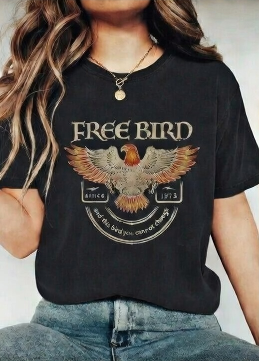 Free Bird – Vintage Eagle Rock Tee