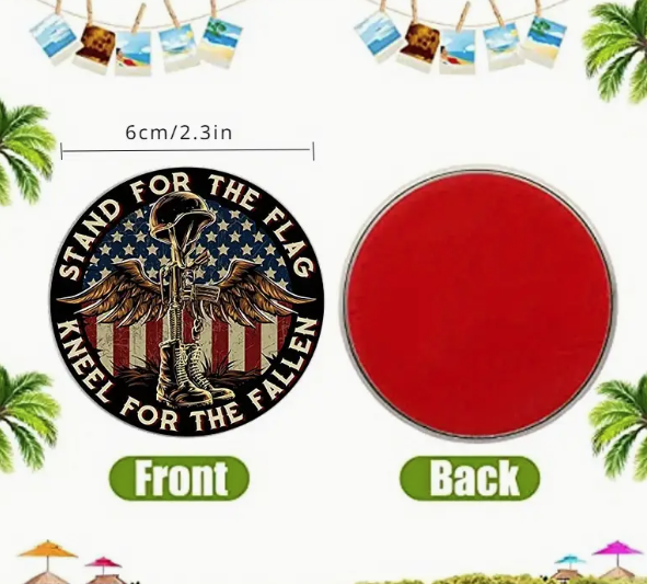 Patriotic Tribute Decal - Honor the Brave