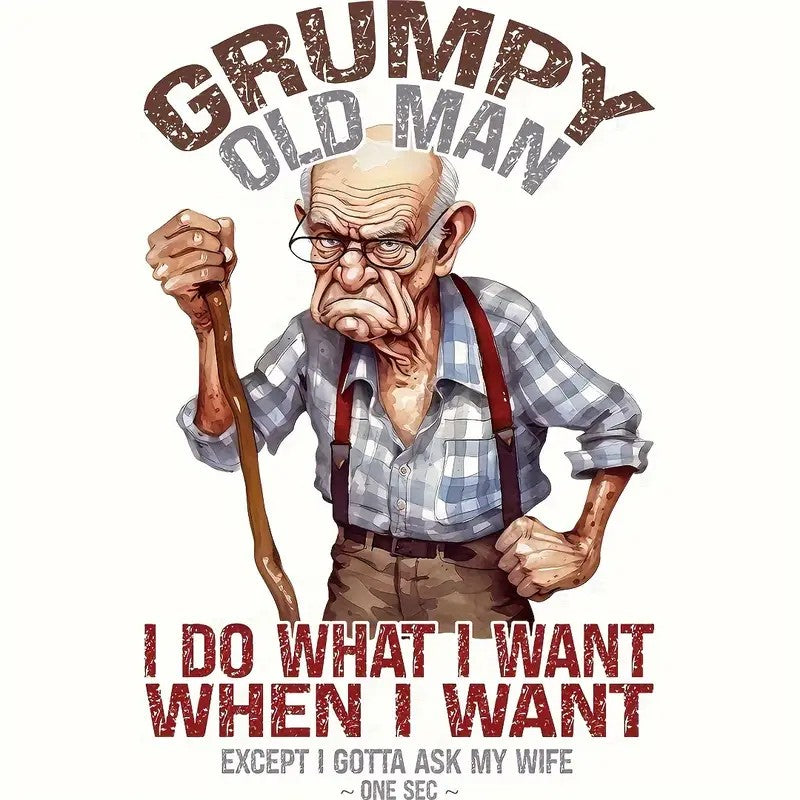 Grumpy Old Man – Funny Husband Tee