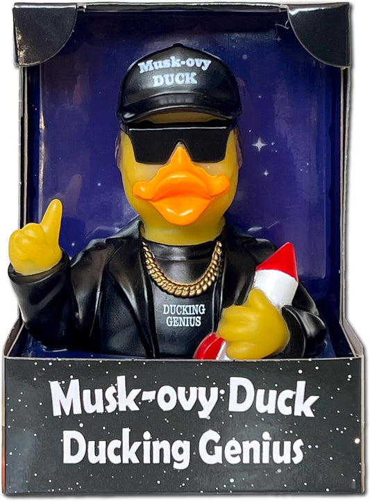 Musk‑ovy Duck – Ducking Genius Collector Duck