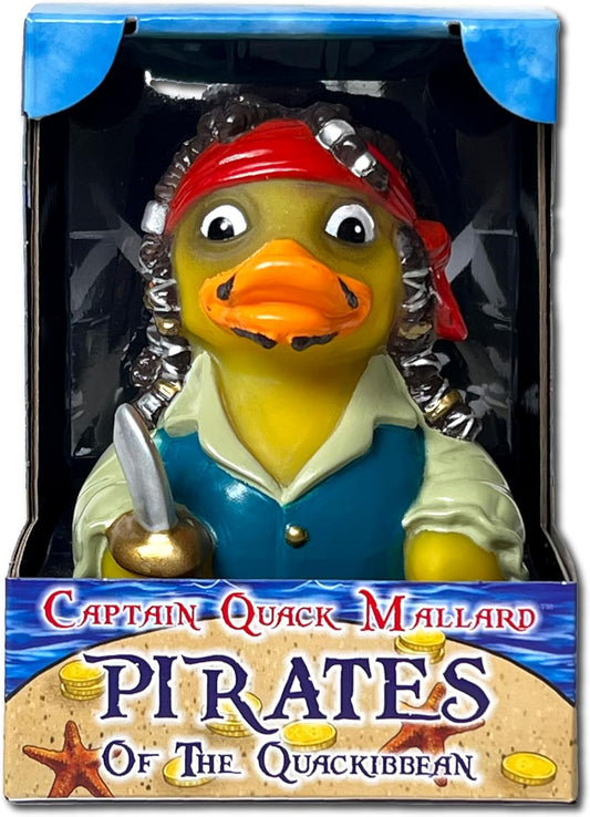 Captain Quack Mallard - Pirates of the Quackibbean Collectible Figurine