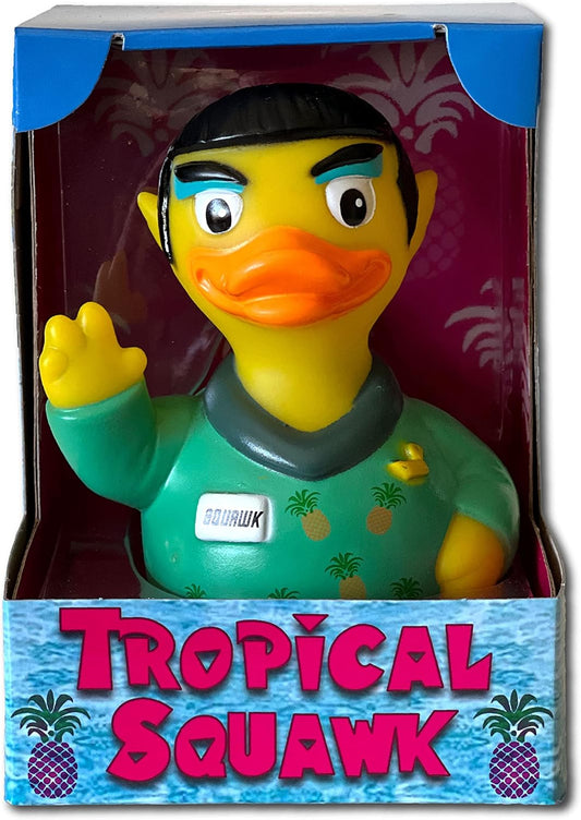 Tropical Squawk Rubber Duck