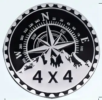 "Jeep Badge - Gear Up for Adventure!"