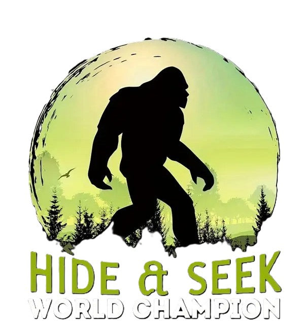 Hide & Seek World Champion – Bigfoot Retro Graphic Tee