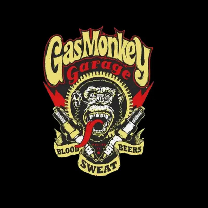 Gas Monkey Garage – Blood, Beers, Sweat Graphic Tee