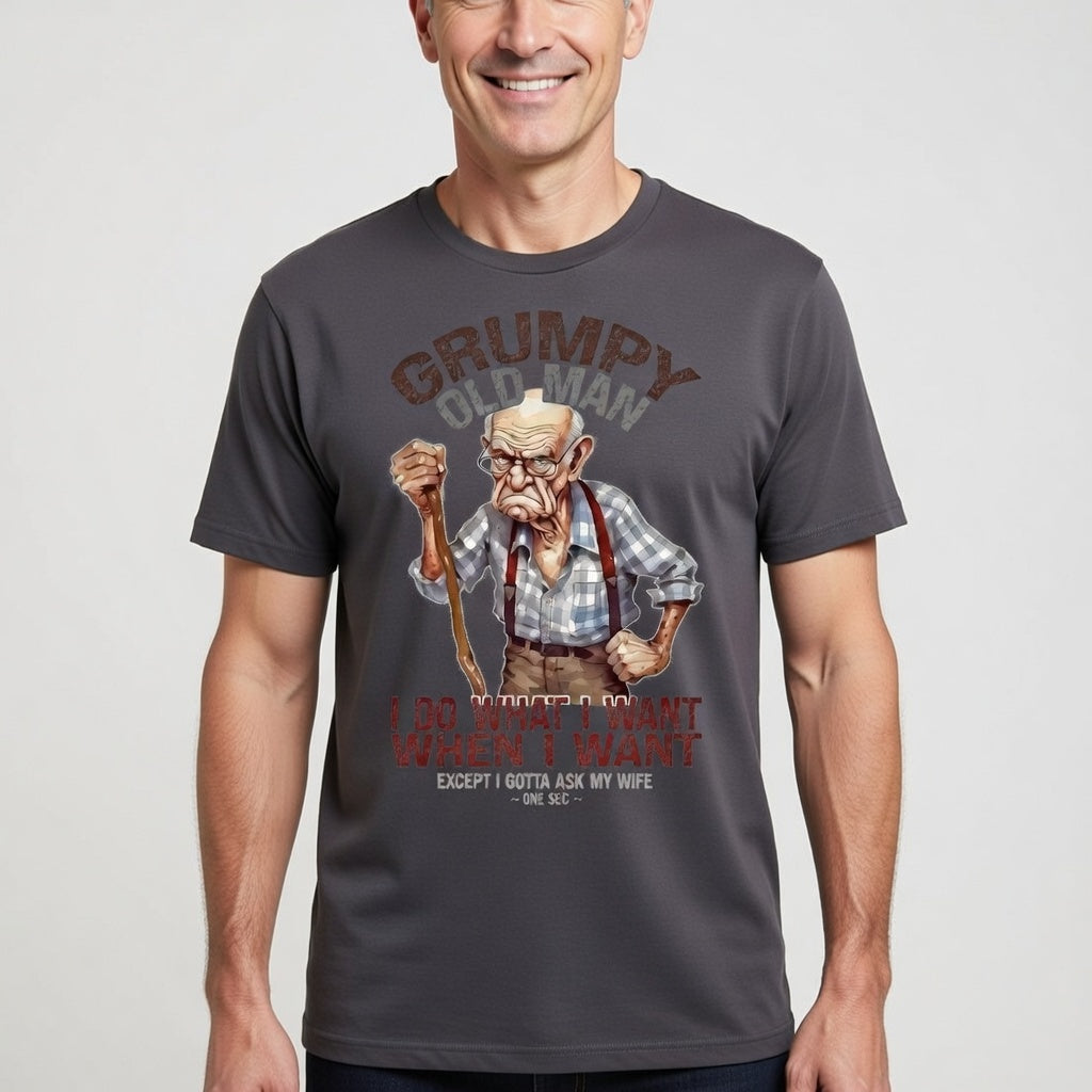 Grumpy Old Man – Funny Husband Tee