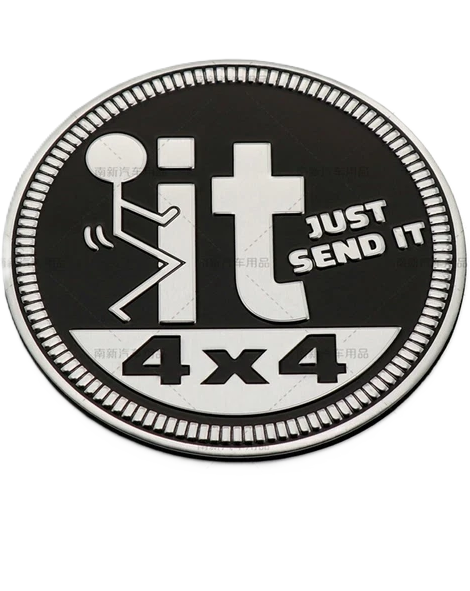 F It 4x4 Badge – For Drivers Who Don’t Overthink the Fun