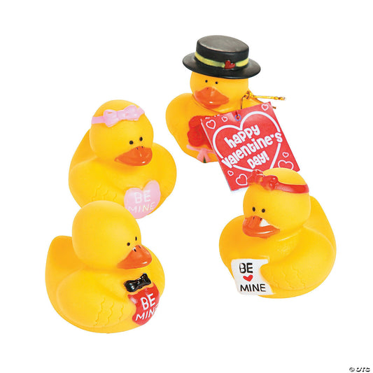 12 Quack-tastic Valentine's Day Rubber Duckies & Ducking Jeeps!